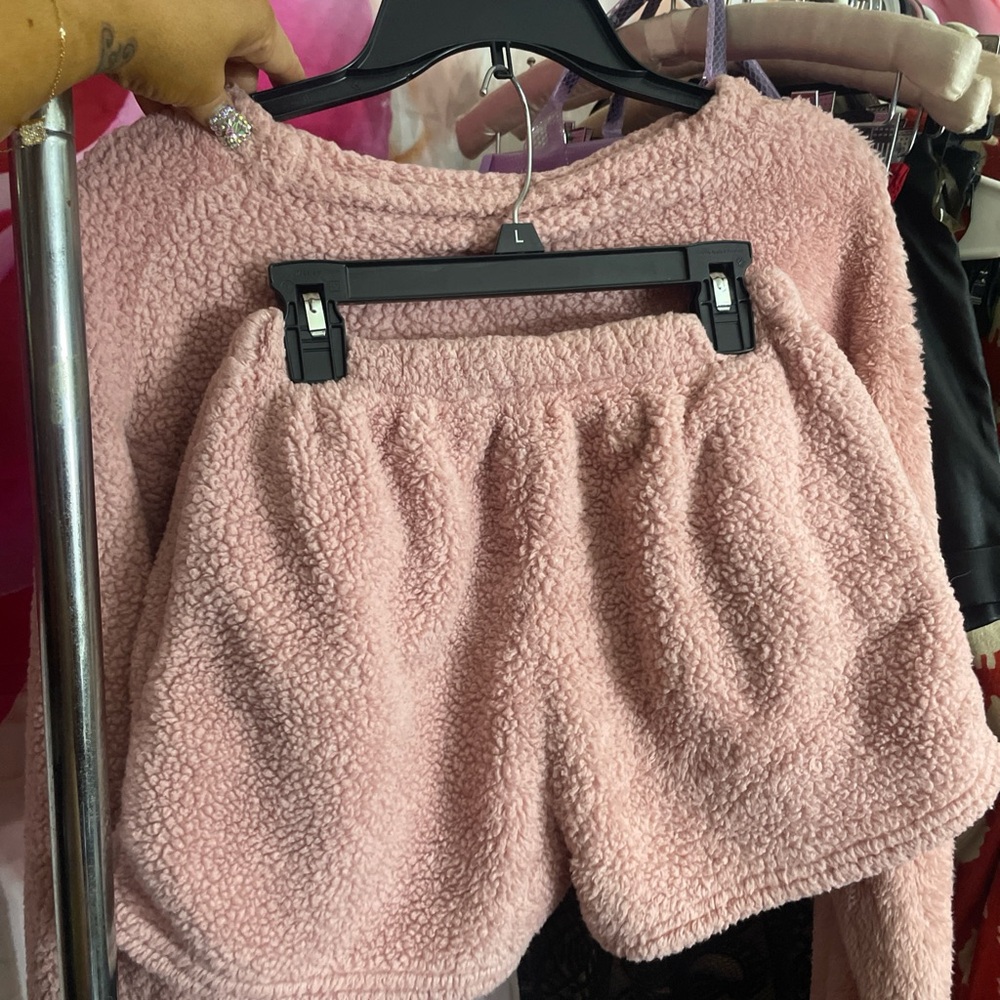 Cozy Pink Fleece Set